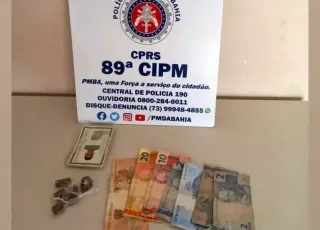 Homem com mandado de prisão em aberto é preso com drogas em Posto da Mata 