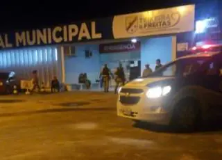Homem é baleado e socorrido para o HMTF em Teixeira de Freitas