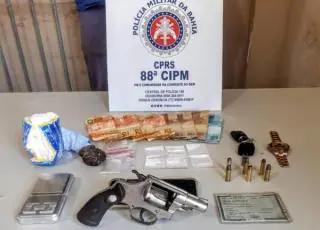 Homem é detido pela polícia de Alcobaça com arma e drogas