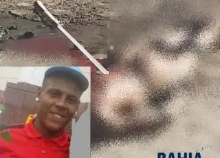Homem é morto a facãozadas. Arma ficou cravada nas costas da vítima