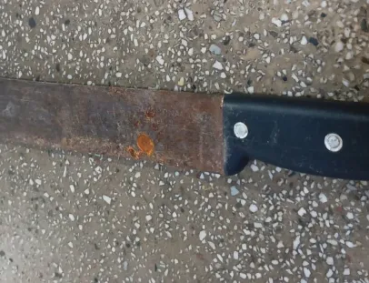 Homem é preso por ameaçar a companheira e a filha dela com facão em Teixeira de Freitas