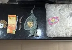 Homem é preso com drogas após tentativa de fuga no bairro Moisés Reis, em Eunápolis