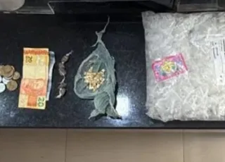 Homem é preso com drogas após tentativa de fuga no bairro Moisés Reis, em Eunápolis