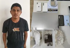 Homem é preso com drogas durante cumprimento de mandados de busca e apreensão em Caravelas