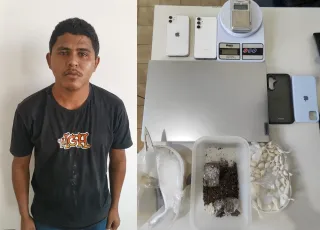 Homem é preso com drogas durante cumprimento de mandados de busca e apreensão em Caravelas