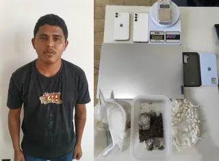 Homem é preso com drogas durante cumprimento de mandados de busca e apreensão em Caravelas