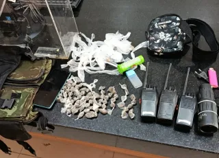 Homem é preso com drogas e equipamentos do tráfico em Eunápolis