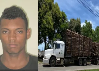 Homem é preso em Caravelas com carga de eucalipto furtada da Suzano