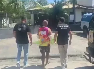 Homem é preso em Porto Seguro após passar cinco anos foragido por estupro de vulnerável e tortura