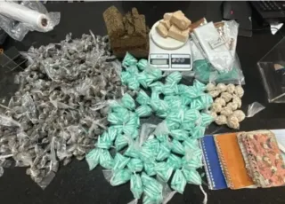 Homem é preso pela polícia com grande quantidade de drogas em Eunápolis