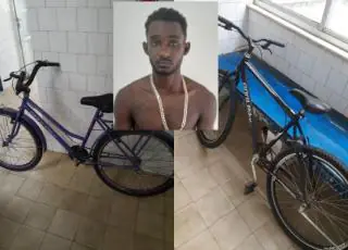 Homem é preso por receptação de bicicletas furtadas, em Caravelas
