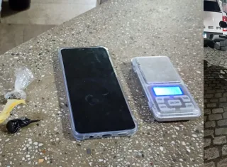 Homem é preso por tráfico de drogas em Teixeira de Freitas