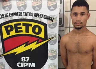Homem que engravidou menina de 13 anos e matou seu padrasto, é preso pela PM em Teixeira