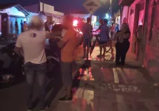 Homem sofre tentativa de homicídio no São Lourenço em Teixeira de Freitas; vítima conseguiu fugir pulando muro