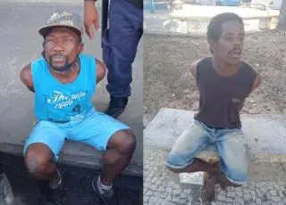 Homens são presos após brigarem no centro de Teixeira de Freitas