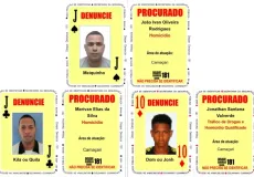 Homicidas que lideram facções em Camaçari retornam ao Baralho do Crime