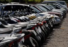 Honda, Fiat, Volkswagen e Chevrolet estão entre os veículos leiloados pelo Detran em Eunápolis