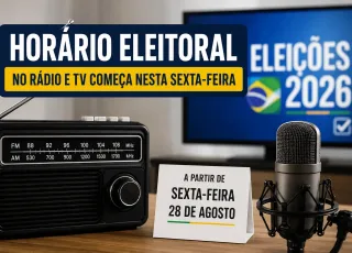 Horário eleitoral no rádio e TV começa nesta sexta-feira