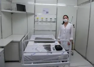 Hospital de Campanha de Teixeira de Freitas é inaugurado