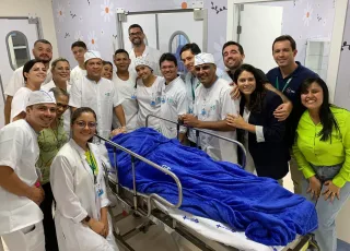 Hospital Estadual Costa das Baleias inicia operação tendo idosa de 99 anos como primeira paciente