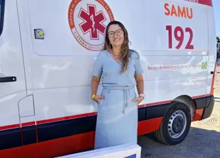 Ibirapuã avança na saúde com entrega de ambulância do SAMU e kit de Telessaúde