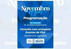 Ibirapuã lança campanha Novembro Azul com ações de prevenção e cuidado à saúde do homem