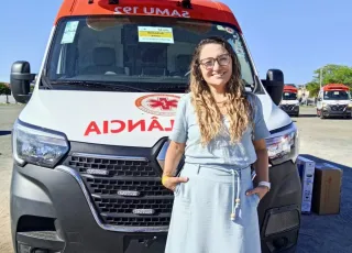 Ibirapuã recebe nova ambulância 0km para fortalecer o atendimento do SAMU