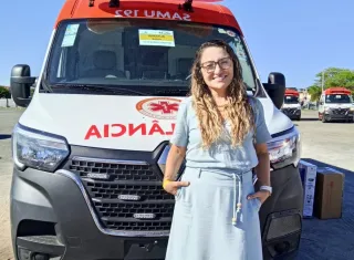 Ibirapuã recebe nova ambulância 0km para fortalecer o atendimento do SAMU