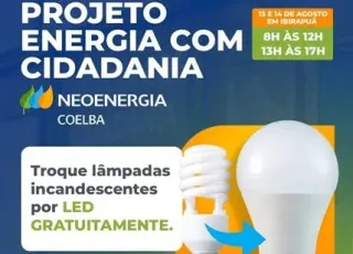 Ibirapuã recebe projeto que troca lâmpadas e ajuda famílias a economizar na conta de luz