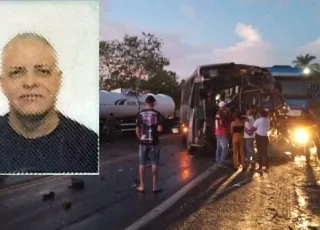 Identificado motorista que morreu em acidente com carreta de combustível na BR-101