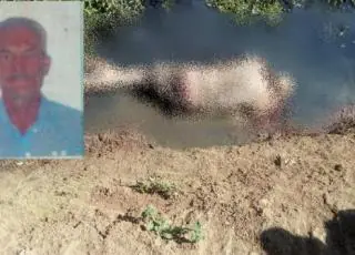 Idoso de 71 anos é assassinado, tem orelha cortada  e o corpo jogado dentro de esgoto em Itanhém