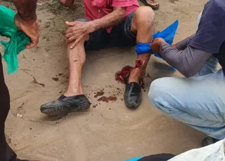 Idoso é atingido por bala perdida durante tiroteio no bairro Liberdade II  em Teixeira de Freitas