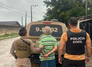 Idoso é preso em flagrante por violência doméstica e cárcere privado em Argolo