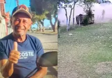 Idoso morre após carro capotar várias vezes na BA-283, em Itabela; veja o vídeo