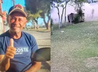Idoso morre após carro capotar várias vezes na BA-283, em Itabela; veja o vídeo
