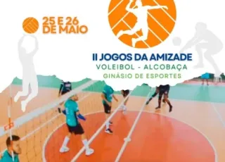 II Jogos da Amizade de Voleibol em Alcobaça: Uma celebração do espírito esportivo e da comunidade