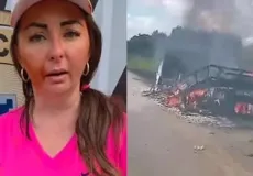 “Implorei pela minha vida”: Caminhoneira é retirada à força de caminhão e ameaçada de morte por grupo indígena