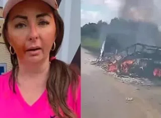 “Implorei pela minha vida”: Caminhoneira é retirada à força de caminhão e ameaçada de morte por grupo indígena