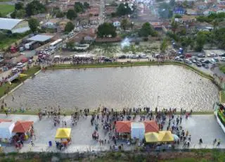 Prefeito Sílvio Ramalho inaugura em Barcelona o maior Balneário do extremo sul da Bahia