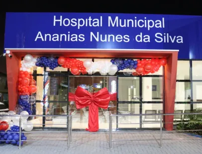 Inauguração do Hospital Ananias Nunes da Silva