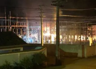 Incêndio em Estação de Distribuição da Coelba foi o causador do apagão em Teixeira de Freitas e região