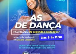 Inscrições para aulas de dança e cross trainning na Estação Cidadania iniciam nesta terça e quarta; saiba como participar