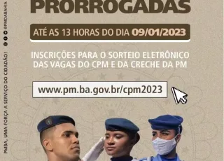 Inscrições para o CPM são prorrogadas até dia 9 por instabilidade no sistema