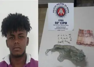 Integrante do grupo de Weverton é preso com drogas em Caravelas