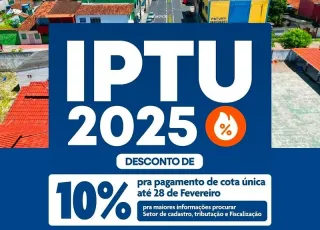 IPTU 2025 de Nova Viçosa já está disponível para pagamento com desconto de 10%