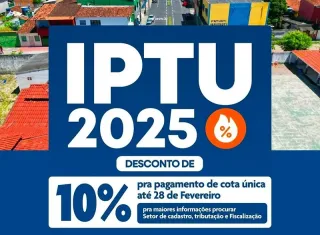 IPTU 2025 de Nova Viçosa já está disponível para pagamento com desconto de 10%