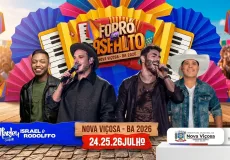 Israel & Rodolffo, Silfarley e Soro Silva animam o Forró do Asfalto nos dias 24, 25 e 26 de julho