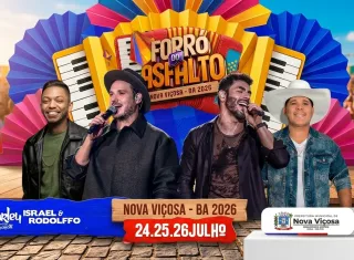 Israel & Rodolffo, Silfarley e Soro Silva animam o Forró do Asfalto nos dias 24, 25 e 26 de julho