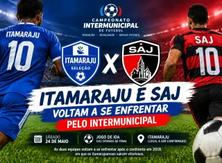 Itamaraju e SAJ voltam a se enfrentar pelo Intermunicipal