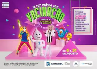 Itamaraju - Neste final de semana tem o “Dia D” da vacinação